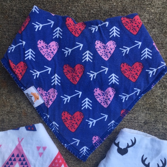 Set of Three Bandana Bibs - Picture 3 of 4